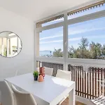 First Line Sea Views - Club & Pool & Parking By Aloha Bilbao Apartment