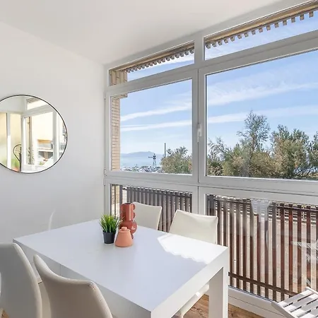 First Line Sea Views - Club & Pool & Parking By Aloha Bilbao Appartement