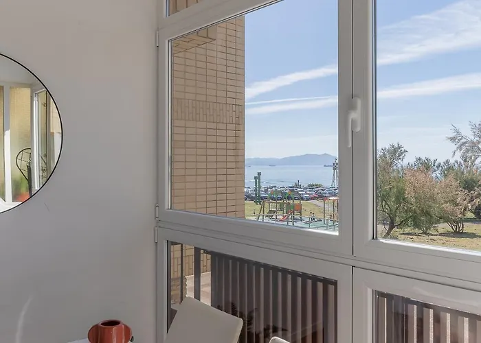 Apartment First Line Sea Views - Club & Pool & Parking By Aloha Bilbao